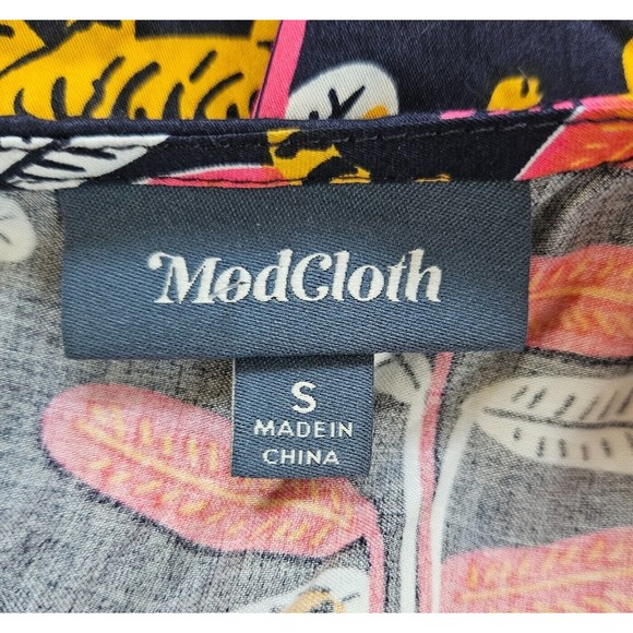 MODCLOTH Bold Notion Jungle Cat Mini Dress - Picture 8 of 10